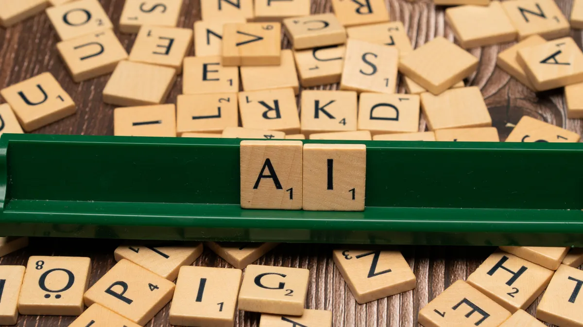 How to use AI for keyword clustering in content planning How to use AI for keyword clustering in content planning — A green scrabble board with letters spelling out ai